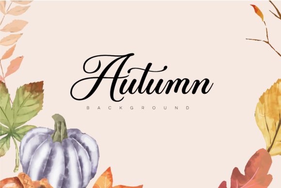 Download Autumn Watercolor Background - Watercolor Collection