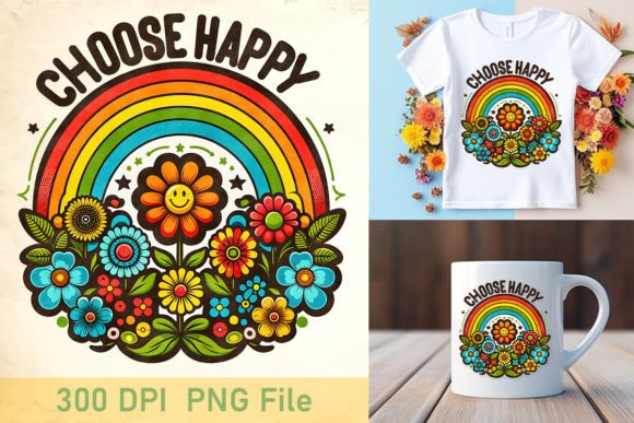 Download Choose Happy Flower Power - Flower power Collection
